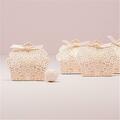 Smartgifts Luscious Foil Lace Favor Box with Ribbon - Paper SM19229